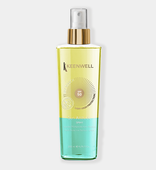 KEENWELL - SUN ATTITUDE MULTI-PROTECTIVE BIPHASIC LOTION DRY TOUCH SPF50